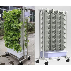 KOZWAY , Hydroponics Growing Kits and Systems Indoor Hydroponic Grow Kit, Hydroponics Growing System Hydroponic Grow System Vertical Plant with Accessories for Leafy Vegetables