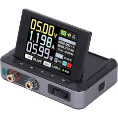 Bewinner Laboratory Power Supply DPS-150, Desktop Power Supply with 4 Digit IPS Display, Portable Variable PC Power Supply, 0-30V, 0-5A, 0-150W Output and PD/QC/DC Input