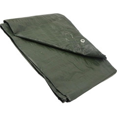 GARDENIX Multi-Purpose Tarpaulin, Fabric Tarpaulin, Protective Tarpaulin, Green, 90 g/m² (10 m x 12 m)