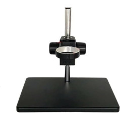 Microscope Accessories Microscope Arms Large Table Stand Focusing Stand with Diameter 76mm Arms for Trinocular Binoculars, Stereo Microscope, PCB, Laboratory Repair, Durability and