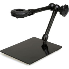 Digital Microscope Mount, Aluminium Alloy Microscope Magnifier Stand Kit for Children, Adults, Observation, Camera, Digital Microscope