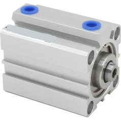 Pneumatic Air Cylinder, 50 mm Series Pneumatic Compact Air Cylinder Bore up to 5 10 15 20 25 30 35 mm Stroke High Quality Double Acting Cylinder for Automatic Equipment (Color : SDA50X50, Siz
