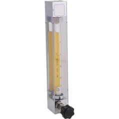 LZB-10 160-1600L/H Oxygen Flow Meter Air Gas Flow Meter Fits 12mm Hose Working Pressure Under 1MPa