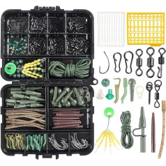 LIbgiubhy 292 Pieces/Box Multifunctional Fishing Accessories Fishing Tackle Box Jig Hook Fishing