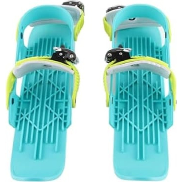 Mini Ski, Mini Ski Shoes, Adjustable Skiboards for Attaching to Ski Boots, Snowskates, Snowblades, Skiboards for Downhill Slopes, Winter Sports