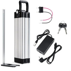 SDTYYP E-Bike Bicycle Pedelec Battery 48V/36V 15.6Ah/18Ah/20Ah Lithium-Ion Battery with Charger and BMS, for 250W 350W 500W 750W 1000W Electric Bicycle Motor