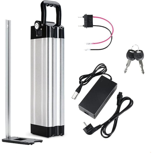 SDTYYP E-Bike Bicycle Pedelec Battery 48V/36V 15.6Ah/18Ah/20Ah Lithium-Ion Battery with Charger and BMS, for 250W 350W 500W 750W 1000W Electric Bicycle Motor