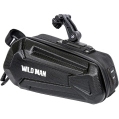 macto Fahrradtasche, Fahrradtasche unter Sitz | wasserdichte Fahrradtasche mit Hartschale | 1,2 l Fahrradsitze mit Schnellverschluss für Werkzeuge