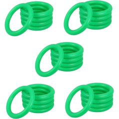 TOYANDONA 25 STK Gymnastikballbasis Sportballring Kluger Fußball Basis für Gymnastikbälle Fußballständer Sportkegel Yoga-Ball Basketballbasis Sportballbasen Bälle-Präsentationsringe pp Green