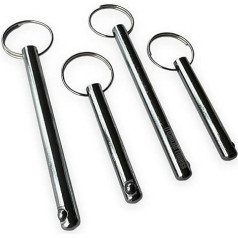 TreadLife Fitness Heavy Duty Fixing Pin Set | Replacement for Total Gym Models: 1000, 1100, 1500, 1700, 1800, Elite, Pro, Ultra