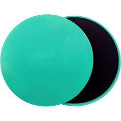 Exercise Slider Disc, Two Sided Gliding Discs, Pilates Discs, Core Sliders, Yoga Foot Fitness Disc, 2 Pieces Floor Gliders, Core Training Sliders for Home, Gym