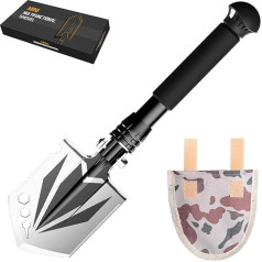 Multifunctional Shovel Gardening Portable Outdoor Car Self Defense Nail Lifter EDC Small Foldable Shovel