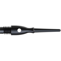 Bull's Megapoint Lang Soft Tips, Dart Spitzen 6 mm, Color:black