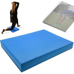 XL Foam Balance Pad - Created for Yoga Exercises, Gym, Deadlifts, Fitness Exercises - Squats, Gardening - For Men/Women - Non-Slip Can Be Used On Any Floor For Extra Extra