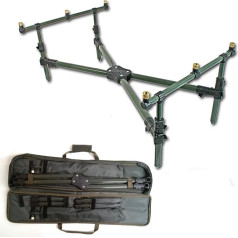NGT DELUXE CROSS ROD POD & PADDED CARRY CASE