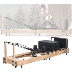 Pilates Core Bed Foldable Portable Reformer Home Spring Machine Bed Central Spine Correction Chair Pilates Exercise Equipment