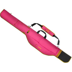 Delphin Queen Rod Case 2 Rod, Rod Bag for 2 Mounted 10 ft/300 cm 2-Piece Rods 170 cm