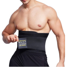 KOSMO MASA Taillen-Trimmer für Herren, Taillentrainer für Gewichtsverlust, Workout, Schweißgürtel für Frauen, Bauchwickel, Premium-Fitness-Bänder, Body-Shaper, Bauch-Fettverbrenner, Sport-Girdle