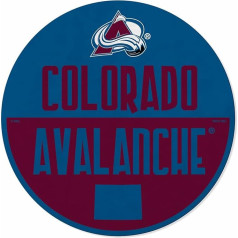 Rico Industries NHL Colorado Avalanche Bunting Classic Shape Home Living Room Soft Felt EZ Hanging