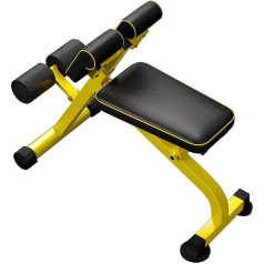 Turnbench Adjustable Back Extension Bench, Heavy Duty Roman Chair, Hyperextension Training Equipment, Sit Up Gym Bench for Home Gym, Load Capacity up to 200kg Fitness Equipment