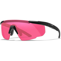 Wiley X Saber Advanced, shooting glasses and sports glasses, perfect as running glasses, cycling glasses and MTB glasses, 100% UVA/UVB protection, ideal for outdoor activities, airsoft road bike