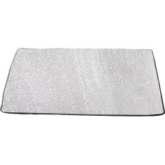 Aluminium Foil Sleeping Mattress, Camping Mat, Lightweight, with Storage Bag, Foldable Insulation, Tent Mat, Foam Sleeping Mat for Outdoors, 200 cm x 200 cm x 0.5 cm