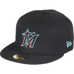 New Era Miami Marlins MLB AC Performance Black 59Fifty Baseball Cap