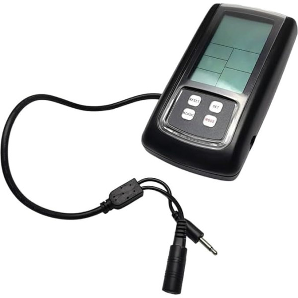 Tough Build The Indoor Exercise Bike features a reliable electronic gauge to track your progress