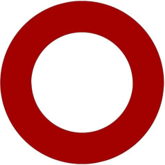 Pluuttiem Dartboard Surround Wall Protector EVA Splicing Dartboard Backboard Border Wall Protector for 18 Dartboard A