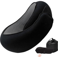 Airplane Travel Pillow, Neck Pillow for Travel, Ergonomic Travel Pillow, Ergonomic Neck Pillow for Car Trips, Snail Neck Pillow for Long Flights