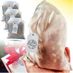 Nova Era Tea Natural Handmade Bath Tea | Aromatherapy, Natural Ingredients | Himalayan Salt, Essential Oils, Herbs - Skin Care, Relaxation, Spa Bath (SET 3)