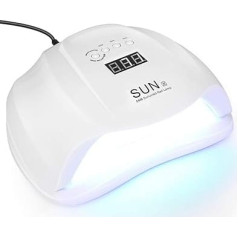 54 W Nail Dryer, LED Lamp for Gel Nails, Nail Lamp with 36 Light Automatic Sensor Timer, Nail Tools for Fingernails and Toenails