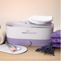 WAXSENSATION® Paraffin Bath for Hands & Feet Set - Ideal for Care of Dry Skin - Ideal Paraffin Hand Bath for Skin Care - Includes Paraffin Wax for Paraffin Bath for Soft Skin - Complete Set