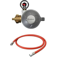Enders Gas Pressure Regulator + Gas Hose PVC