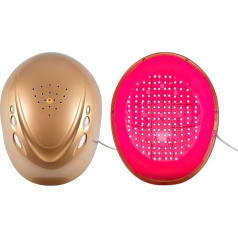 LBMED Helmet for hair regrowth, 650 nm hair growth system with semiconductor treatment technology, 15° beam divergence and <1 cm beam diameter, 360° even growth and 20 minute timer