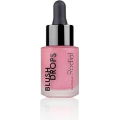 Rodial Blush Drops Frosted Pink 15ml - Moisturising Face Blush, Long Lasting Finish, Naturally Radiant, Dewy Skin Glow, Liquid Pink Blush