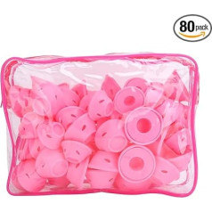 Magic Hair Rollers Set Mushroom Curlers Silicone Washable Hair Hairdresser Curlers 80 Pieces for Use in Beauty Salons or Daily Life