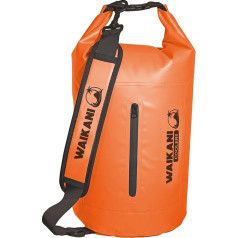 WAIKANI Cool Bag Waterproof 15L - Cool Dry Bag, Waterproof Cooler Backpack, Insulated Backpack, Duffel Bag, Rolltop Backpack, Cooler Bag, Camping Backpack