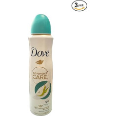 3x Dove Pear and Aloe Antiperspirant Deodorant Spray Deodorant 150 ml 48h
