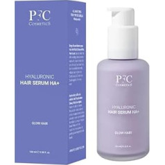 PFC Cosmetics Hair Serum Against Frizz with Hyaluronic Acid, Anti-frizz Serum for Dry and Damaged Hair, for All Hair Types, for More Shine and More Volume, 100 ml