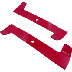 Lawnmower Blade Set/Mower Deck High-Lift Wing Blade - 107 cm Mowing Width - Replacement Blade Compatible with Sabo 107H, X130R, X155R, X166R, X350R
