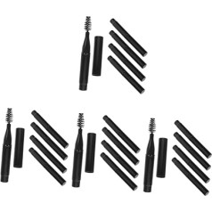 Ipetboom Pack of 24 Spiral Eyebrow Brushes, Makeup Brushes, Eyelash Brushes, Eyelash Stick, Brow Brushes for Eyelashes, Mascara Brush, Mini Applicator, Comb, Short Game, Mascara Nylon