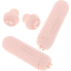 DRESSOOS Set of 2 Manicure Tools, Nail Pens, DIY Nail Set, French Tips Set, Nail Art Pens Kit for Nails, Nail Kit, Jelly Stamp for Nails, Halloween Nail Stamp, Pink Silica Gel
