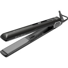 GA.MA Italy Professional, G-Style Oxy-Active IHT Classic Hair Straightener, Oxy-Active Technology for Shiny Hair and Long-Lasting Colour, Adjustable Temperature 150°-230°C, Black