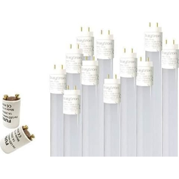25 x 150 cm LED Tube G13 T8 Fluorescent Tube / 24 W Neutral White (4200 K) 2430 Lumen 270° Beam Angle / Includes Starter Pack of 25 / Milk White Cover