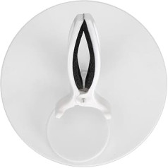 Nail Polish Holder, Leak-proof Nail Polish Holder, Keeps Bottles Safe, Prevents Drips and Spills, Ideal for Manicure, ABS Material (White)