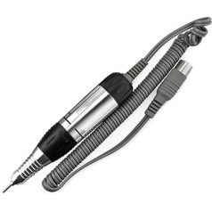 KADS Professional Electric Manicure Machine Nail Drill Art Pedicure File Polish Pen Shape Acrylic Tool Finger Toe Care Product (Black)