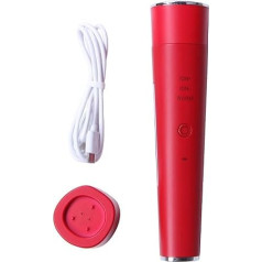 Desikixudy Portable Red Massager USB Rechargeable Cream Vibration Introduction Reduce Dark Circles and Puffiness