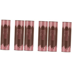 6 Stk Reparatur Schatten pulver Haarstock Schattierungspuder für den Haaransatz Haarbedeckungspuder Haar-Concealer-Puder Haaransatz-Lidschattenpuder Puder für die Haare Abs Black Healeved
