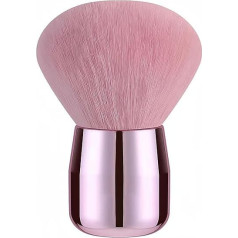 RUNGANG Nail Art Dust Brush, Nail Dust Powder Remover Brush, Nail Art Dust Cleaner Brush, Soft Kabuki Cleaner Brush for Makeup - Pink
